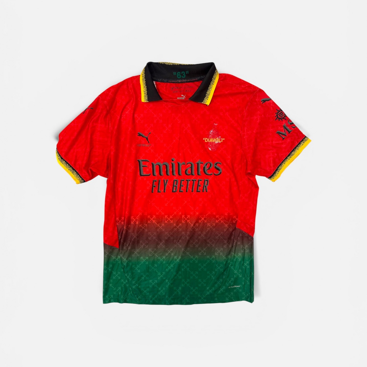 PUMA AC MILAN “DIAVOLI” FOOTBALL SHIRT